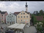 Archiv Foto Webcam Marktplatz Wartenberg im Landkreis Erding mit Blick auf die Kirche Mariä Geburt 19:00