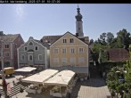 Archiv Foto Webcam Marktplatz Wartenberg im Landkreis Erding mit Blick auf die Kirche Mariä Geburt 09:00