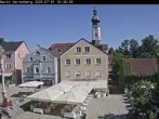 Archiv Foto Webcam Marktplatz Wartenberg im Landkreis Erding mit Blick auf die Kirche Mariä Geburt 15:00