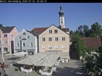Archiv Foto Webcam Marktplatz Wartenberg im Landkreis Erding mit Blick auf die Kirche Mariä Geburt 17:00