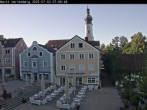 Archiv Foto Webcam Marktplatz Wartenberg im Landkreis Erding mit Blick auf die Kirche Mariä Geburt 06:00