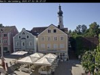 Archiv Foto Webcam Marktplatz Wartenberg im Landkreis Erding mit Blick auf die Kirche Mariä Geburt 07:00
