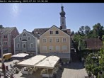 Archiv Foto Webcam Marktplatz Wartenberg im Landkreis Erding mit Blick auf die Kirche Mariä Geburt 09:00