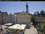 Archiv Foto Webcam Marktplatz Wartenberg im Landkreis Erding mit Blick auf die Kirche Mariä Geburt 11:00