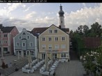 Archiv Foto Webcam Marktplatz Wartenberg im Landkreis Erding mit Blick auf die Kirche Mariä Geburt 06:00