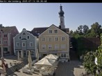 Archiv Foto Webcam Marktplatz Wartenberg im Landkreis Erding mit Blick auf die Kirche Mariä Geburt 07:00