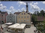 Archiv Foto Webcam Marktplatz Wartenberg im Landkreis Erding mit Blick auf die Kirche Mariä Geburt 11:00