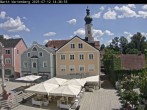 Archiv Foto Webcam Marktplatz Wartenberg im Landkreis Erding mit Blick auf die Kirche Mariä Geburt 13:00