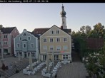 Archiv Foto Webcam Marktplatz Wartenberg im Landkreis Erding mit Blick auf die Kirche Mariä Geburt 05:00