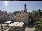 Archiv Foto Webcam Marktplatz Wartenberg im Landkreis Erding mit Blick auf die Kirche Mariä Geburt 09:00