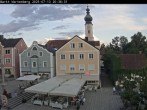 Archiv Foto Webcam Marktplatz Wartenberg im Landkreis Erding mit Blick auf die Kirche Mariä Geburt 19:00