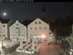 Archiv Foto Webcam Marktplatz Wartenberg im Landkreis Erding mit Blick auf die Kirche Mariä Geburt 23:00