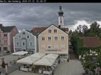 Archiv Foto Webcam Marktplatz Wartenberg im Landkreis Erding mit Blick auf die Kirche Mariä Geburt 15:00