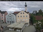 Archiv Foto Webcam Marktplatz Wartenberg im Landkreis Erding mit Blick auf die Kirche Mariä Geburt 17:00