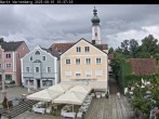 Archiv Foto Webcam Marktplatz Wartenberg im Landkreis Erding mit Blick auf die Kirche Mariä Geburt 09:00