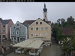 Archiv Foto Webcam Marktplatz Wartenberg im Landkreis Erding mit Blick auf die Kirche Mariä Geburt 13:00