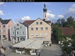 Archiv Foto Webcam Marktplatz Wartenberg im Landkreis Erding mit Blick auf die Kirche Mariä Geburt 17:00
