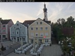 Archiv Foto Webcam Marktplatz Wartenberg im Landkreis Erding mit Blick auf die Kirche Mariä Geburt 05:00