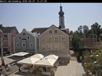 Archiv Foto Webcam Marktplatz Wartenberg im Landkreis Erding mit Blick auf die Kirche Mariä Geburt 11:00