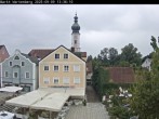 Archiv Foto Webcam Marktplatz Wartenberg im Landkreis Erding mit Blick auf die Kirche Mariä Geburt 10:00