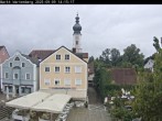 Archiv Foto Webcam Marktplatz Wartenberg im Landkreis Erding mit Blick auf die Kirche Mariä Geburt 11:00