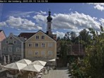 Archiv Foto Webcam Marktplatz Wartenberg im Landkreis Erding mit Blick auf die Kirche Mariä Geburt 13:00