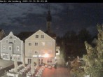 Archiv Foto Webcam Marktplatz Wartenberg im Landkreis Erding mit Blick auf die Kirche Mariä Geburt 23:00
