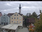 Archiv Foto Webcam Marktplatz Wartenberg im Landkreis Erding mit Blick auf die Kirche Mariä Geburt 09:00