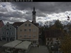 Archiv Foto Webcam Marktplatz Wartenberg im Landkreis Erding mit Blick auf die Kirche Mariä Geburt 11:00