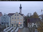 Archiv Foto Webcam Marktplatz Wartenberg im Landkreis Erding mit Blick auf die Kirche Mariä Geburt 06:00