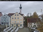 Archiv Foto Webcam Marktplatz Wartenberg im Landkreis Erding mit Blick auf die Kirche Mariä Geburt 07:00
