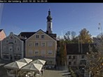 Archiv Foto Webcam Marktplatz Wartenberg im Landkreis Erding mit Blick auf die Kirche Mariä Geburt 13:00
