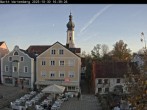 Archiv Foto Webcam Marktplatz Wartenberg im Landkreis Erding mit Blick auf die Kirche Mariä Geburt 15:00