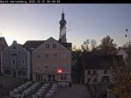 Archiv Foto Webcam Marktplatz Wartenberg im Landkreis Erding mit Blick auf die Kirche Mariä Geburt 05:00