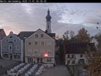 Archiv Foto Webcam Marktplatz Wartenberg im Landkreis Erding mit Blick auf die Kirche Mariä Geburt 05:00