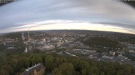 Archiv Foto Webcam Panorama über Saarbrücken und das Schloss Halberg 05:00