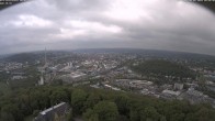 Archiv Foto Webcam Panorama über Saarbrücken und das Schloss Halberg 09:00