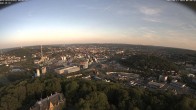 Archiv Foto Webcam Panorama über Saarbrücken und das Schloss Halberg 06:00