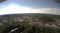 Archiv Foto Webcam Panorama über Saarbrücken und das Schloss Halberg 15:00
