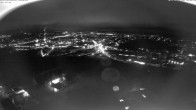 Archiv Foto Webcam Panorama über Saarbrücken und das Schloss Halberg 23:00