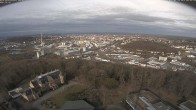 Archiv Foto Webcam Panorama über Saarbrücken und das Schloss Halberg 09:00