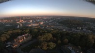 Archiv Foto Webcam Panorama über Saarbrücken und das Schloss Halberg 05:00