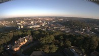 Archiv Foto Webcam Panorama über Saarbrücken und das Schloss Halberg 06:00