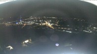 Archiv Foto Webcam Panorama über Saarbrücken und das Schloss Halberg 23:00