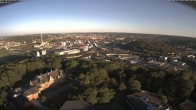 Archiv Foto Webcam Panorama über Saarbrücken und das Schloss Halberg 06:00