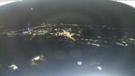 Archiv Foto Webcam Panorama über Saarbrücken und das Schloss Halberg 23:00