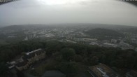 Archiv Foto Webcam Panorama über Saarbrücken und das Schloss Halberg 09:00