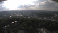Archiv Foto Webcam Panorama über Saarbrücken und das Schloss Halberg 17:00