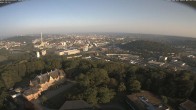 Archiv Foto Webcam Panorama über Saarbrücken und das Schloss Halberg 06:00