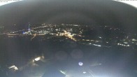 Archiv Foto Webcam Panorama über Saarbrücken und das Schloss Halberg 23:00
